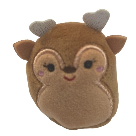 Squishville Mini Plush Darla the Deer Artic Squad By Squishmallows 2” - Picture 1 of 7